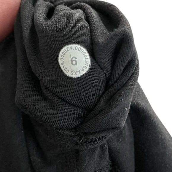 LULULEMON ALIGN STRIDE EMBOSS BLACK 24” LEGGING SIZE 6 W6AXXS Nulu High Rise - Picture 7 of 8